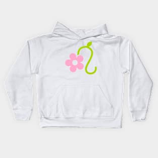 Floral Leo Kids Hoodie